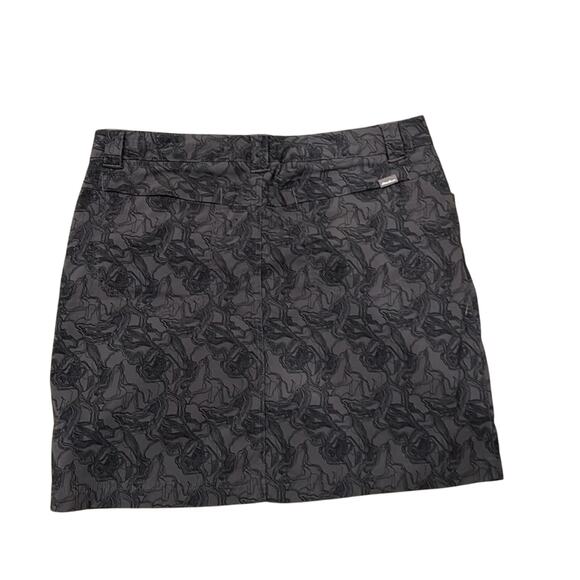 Eddie Bauer Women's Travex Adventurer Skort Gray Black Size 6 - Picture 2 of 11